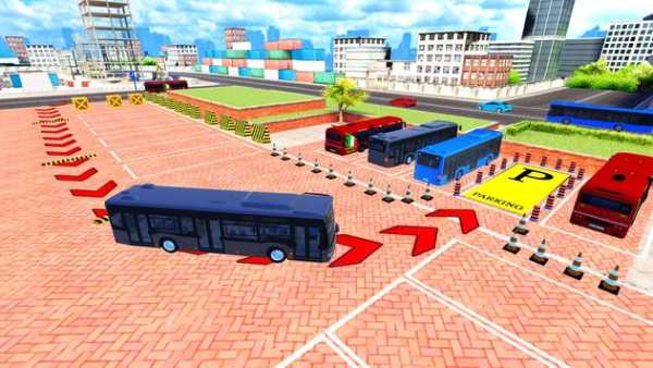 Real Smart Bus Parking screenshot 1