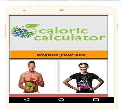 calorie calculator screenshot 1