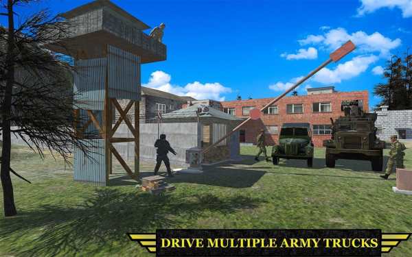 Army Offroad Truck Driving Game screenshot 3