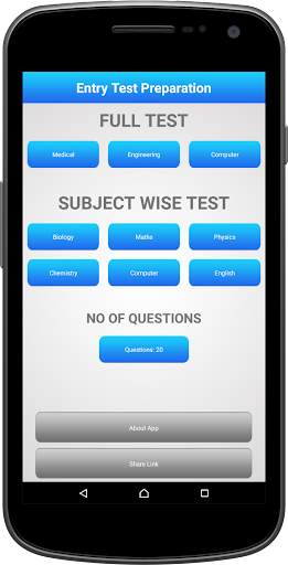 Entry Test Preparation скриншот 2