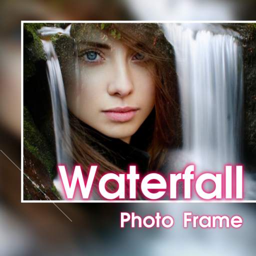 Beautiful Waterfall Photo Frames Greeting Cards 7.07.0.2