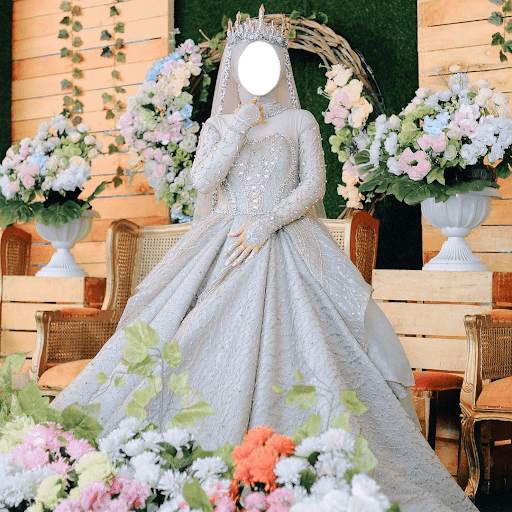 Wedding Dress Hijab Montage screenshot 3