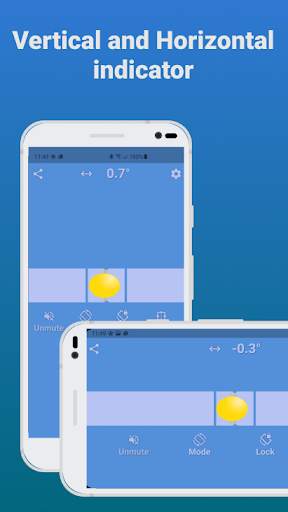 Bubble level tool screenshot 1