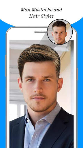 Man Mustache and Hair Styles Photo Editor screenshot 2