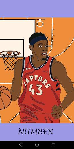 Basketball Color by Numbers screenshot 3