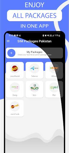 SIM Packages Pakistan 2023 screenshot 1
