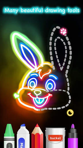 Learn To Draw Glow Cartoon screenshot 4