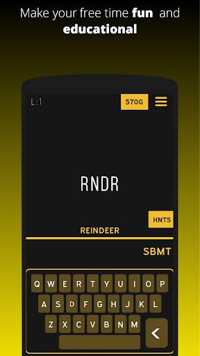 Only Consonants – Guess the Word Puzzle Game screenshot 1