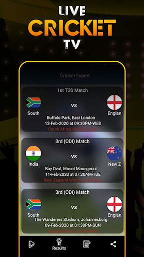 Live Cricket TV HD Cricket TV screenshot 1