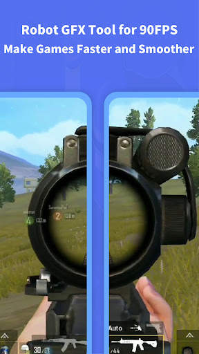 Robot GFX Tool for PUBG-90FPS screenshot 1