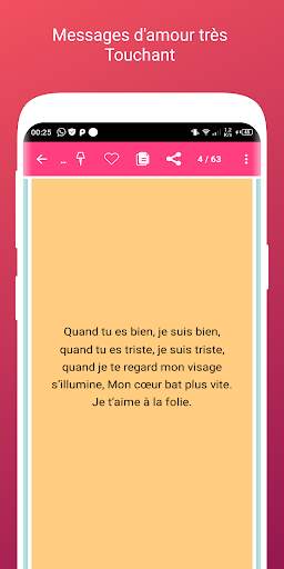 SMS D'amour Très Touchant 2024 screenshot 5