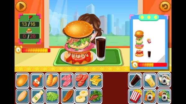 Hamburger Cooking Food Shop screenshot 4