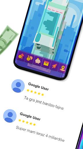 Pieniądze clicker screenshot 2