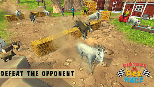 Virtual Village Pet Run-Street Racing & Chase screenshot 5