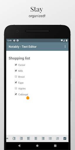 Notably Text Editor - Writer & Text Editor screenshot 2