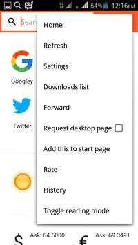 frolix .. browser screenshot 3