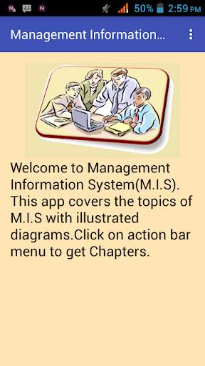Management Information System screenshot 1