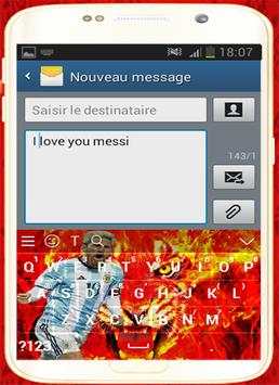keyboard of messi 2018 screenshot 1