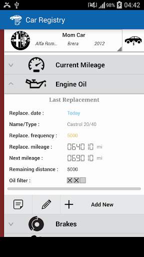 CarG - Car Management screenshot 2