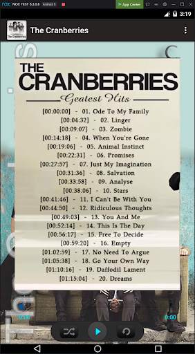The Cranberries Best Songs Playlist screenshot 4