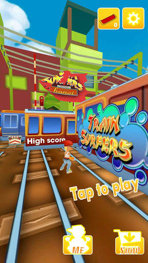 Funny Train Surfers स्क्रीनशॉट 2