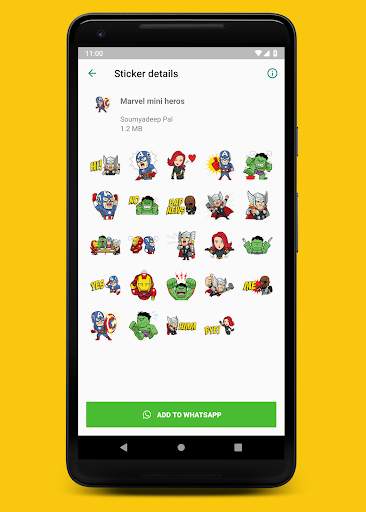 Stickify - Stickers for WhatsApp(WAStickerApps) screenshot 16