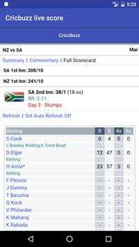 Live Cricket Score screenshot 4