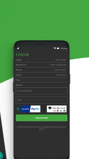 Free IMEI-SIM Unlock Code-AT&T Android and i Phone 3 تصوير الشاشة