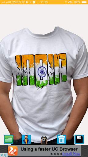 India Flag Shirt screenshot 4