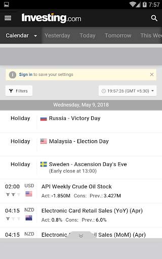 Stock Market News 4 تصوير الشاشة