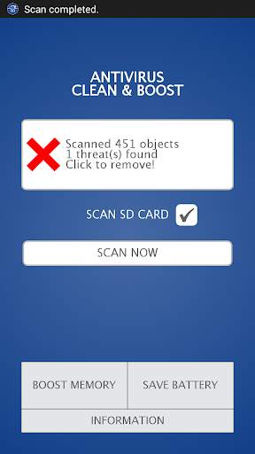 Free Antivirus - Clean & Boost screenshot 1
