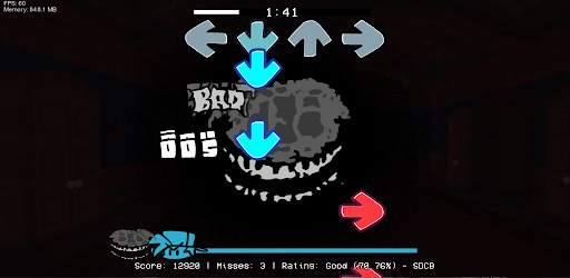 DOORS VS FNF Mod screenshot 1