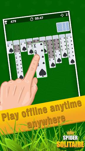 spider solitaire card games for free screenshot 3