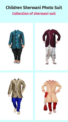 Children Shervani Photo Suit screenshot 2