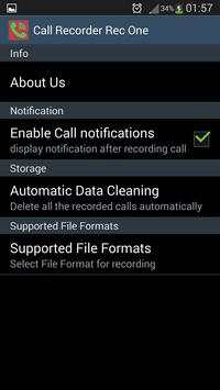 Call Recorder Rec One screenshot 3