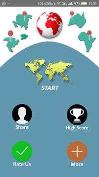World map quiz & Geography trivia game screenshot 6