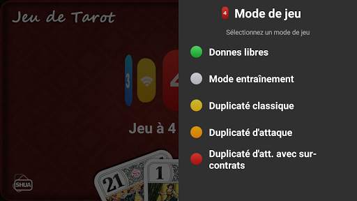 Jeu de Tarot SHUA 3 تصوير الشاشة