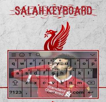 mohamed salah keyboard theme screenshot 8