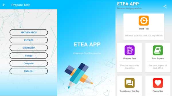 ETEA App || MCQS and Past Papers screenshot 2