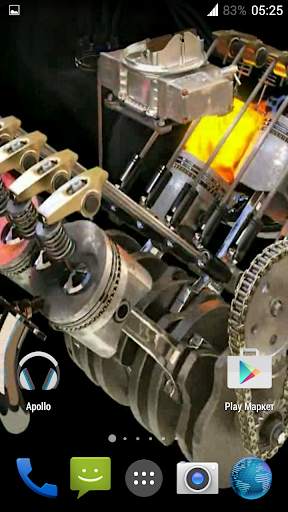 Engine 3D. Video Wallpaper screenshot 2