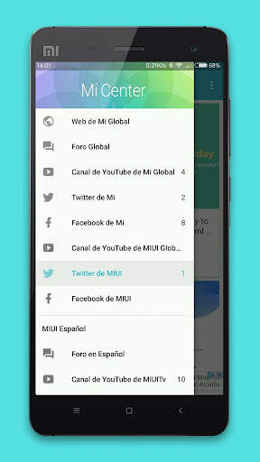 Mi Center screenshot 1