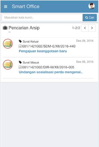 Smart Office PDAM Samarinda screenshot 2