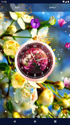 Flower Clocks Wallpapers screenshot 6