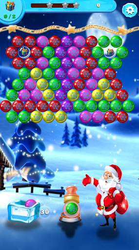 New Santa Christmas Bubble Shooter screenshot 3
