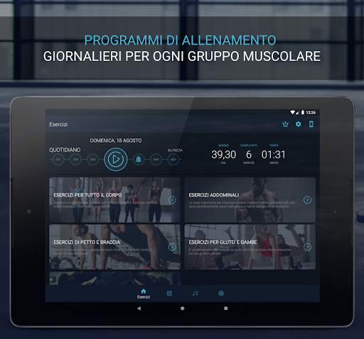 Esercizi a Casa - Fitness e Bodybuilding screenshot 17