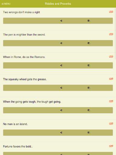 English Riddles and Proverbs скриншот 3