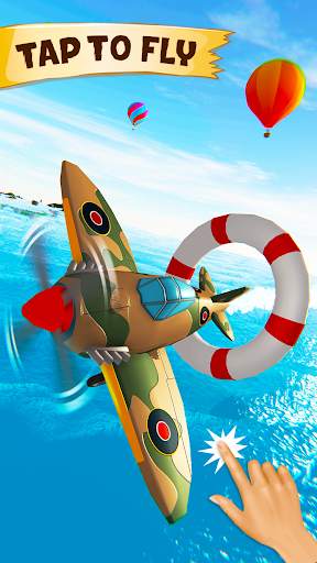 Airplane Pilot Flight Simulator 3D Jet Game screenshot 1