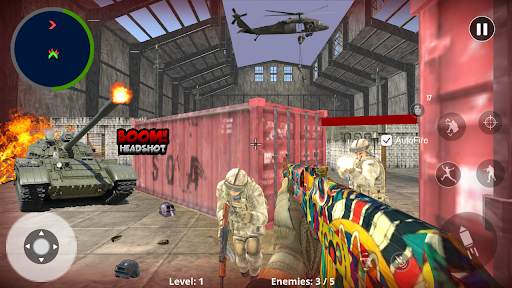 Modern Base Attack : Sniper Survival Shooting screenshot 2