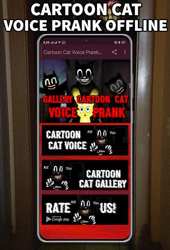 Cartoon Cat Voice Prank Offline screenshot 1