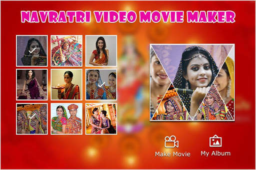 Navratri Movie Maker screenshot 1